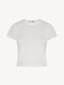 Short Sleeve Baby Tee Ivory