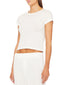 Short Sleeve Baby Tee Ivory