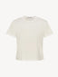 Short Sleeve Boxy Tee Ivory