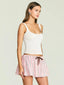 Sinclair Skirt Cocoa Brown/Taffy Pink