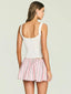 Sinclair Skirt Cocoa Brown/Taffy Pink