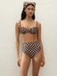 Sol Bikini Top Cioccolato Dot