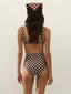 Sol Bikini Top Cioccolato Dot
