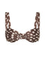 Sol Bikini Top Cioccolato Dot