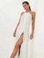 Solid Cloe Long Cover UP Off White