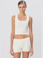 Square Neck Tank Cream