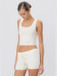 Square Neck Tank Cream