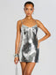 Tula Sequin Dress Silver