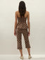 Valeria Capri Pant Cioccolato Dot