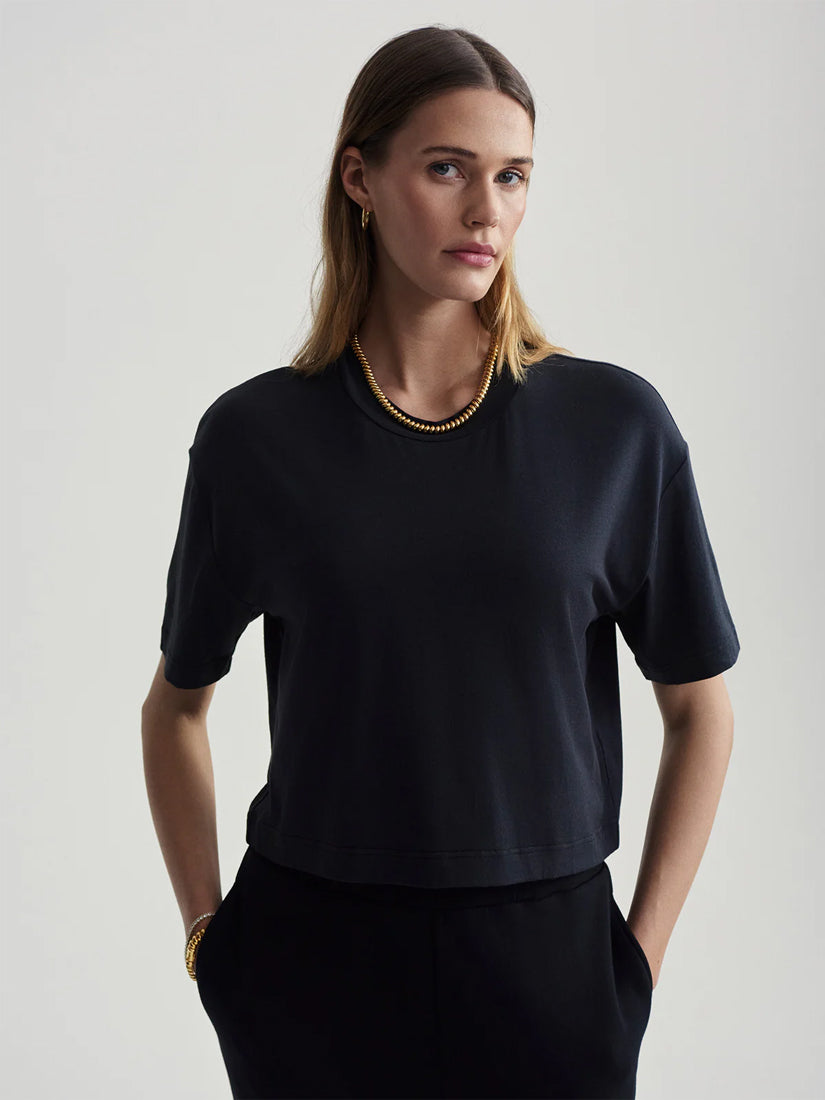 Venice Easy Tee Black
