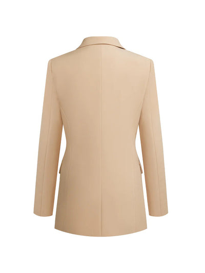 Welcome To The Jungle Blazer Beige