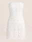Zermatt Dress White Crochet