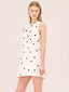 Zilez Dress Ivory Black