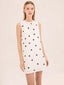 Zilez Dress Ivory Black
