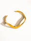 Corey 18K Gold Non-Tarnish V Shaped Bracelet