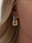 Arliss 18K Gold Non-Tarnish Link Drop Earring
