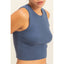 Cropped Tank Knit Top