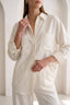Shirt and Bermuda Set Blanc Cassé