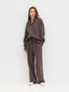 The Ellen Set Striped Brown