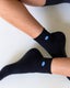 The Evil Eye Shortie Grip Socks