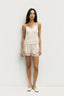 The Sera Satin Set Cream
