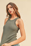 MMT1242   CLASSIC RIBBED TANK TOP