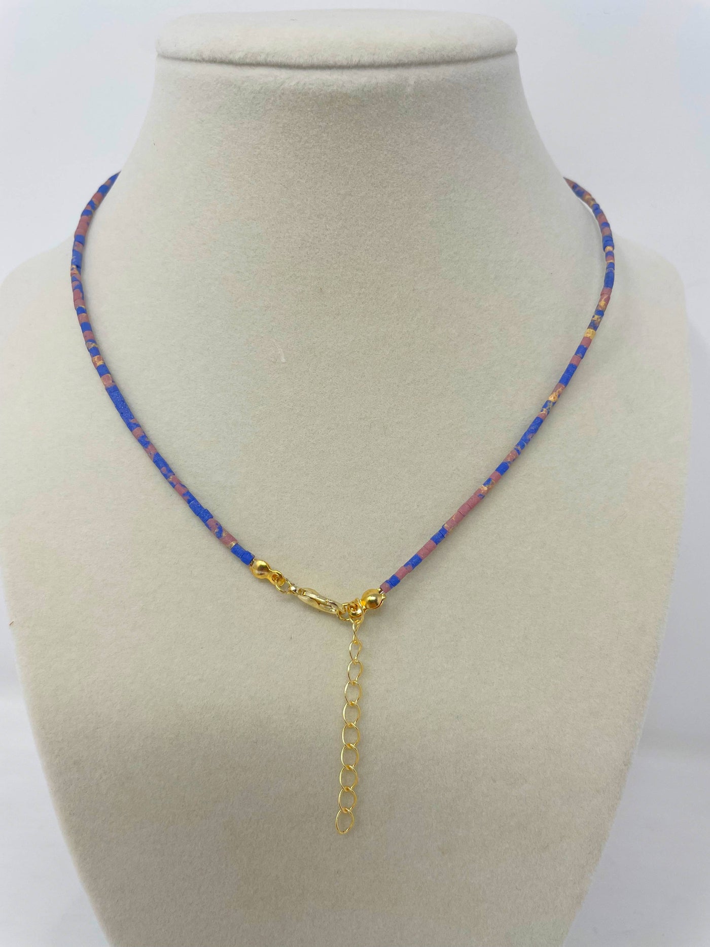 Seed Beads Pearl Necklace 