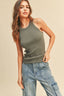 MMT1242   CLASSIC RIBBED TANK TOP