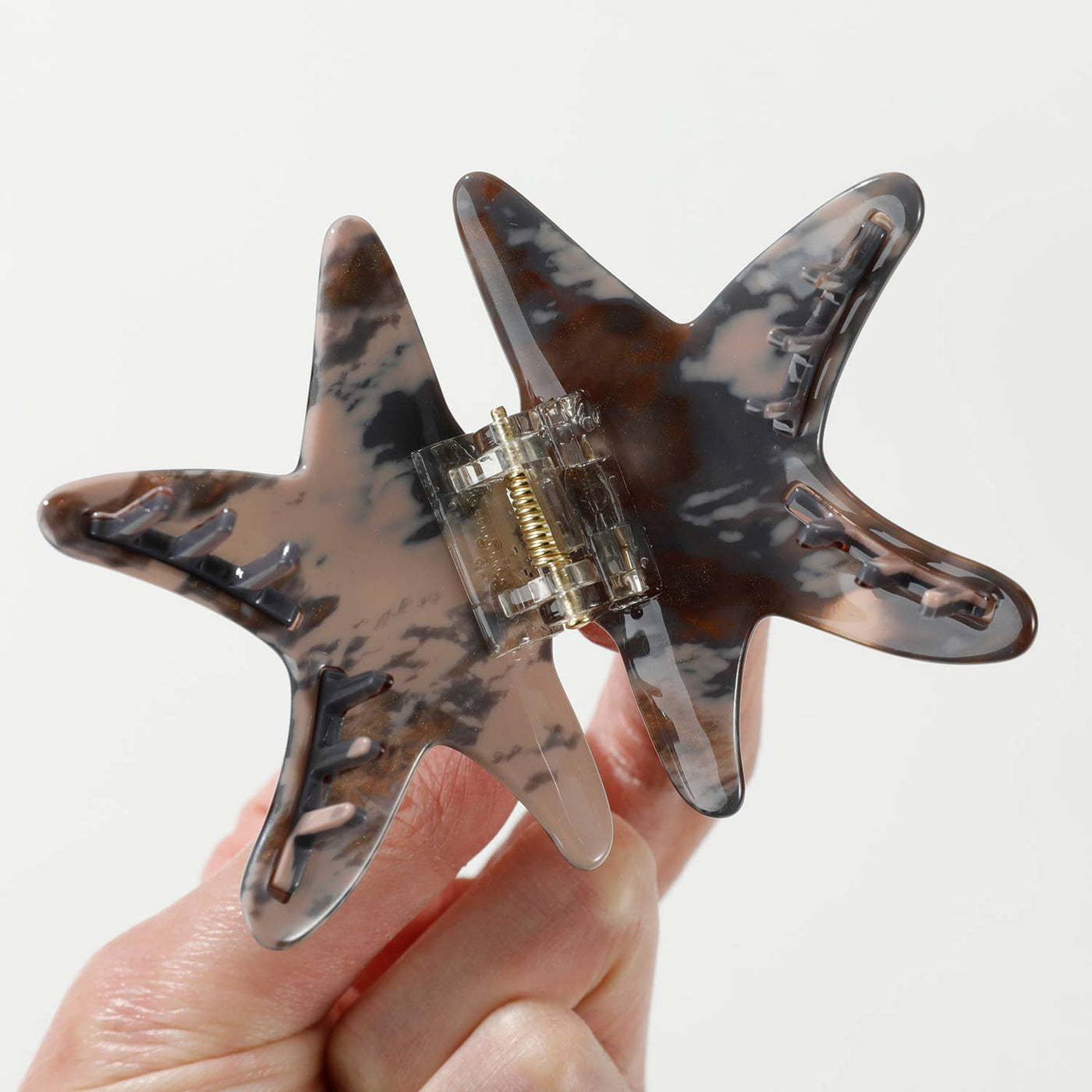 Calacatta Starfish | Medium Painted Starfish Claw Clip: Assorted