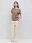 The Deanna Top Knit Top Brown