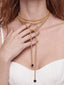 Forever Tied Lariat Necklace