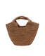 St. Tropez Straw Handbag Cappucino