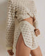Mini Shorts With An Openwork Heart Pattern Maris