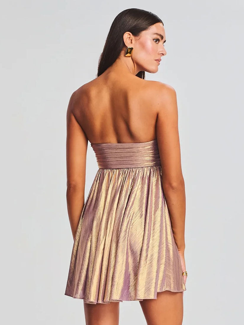 Kaiser Dress Purple/Gold