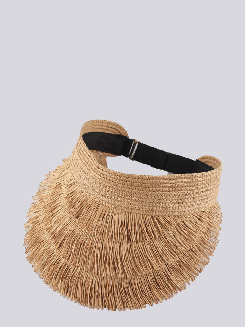 Straw Visor Sun Hat