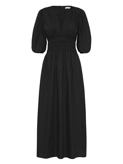 Agnata Midi Dress Black