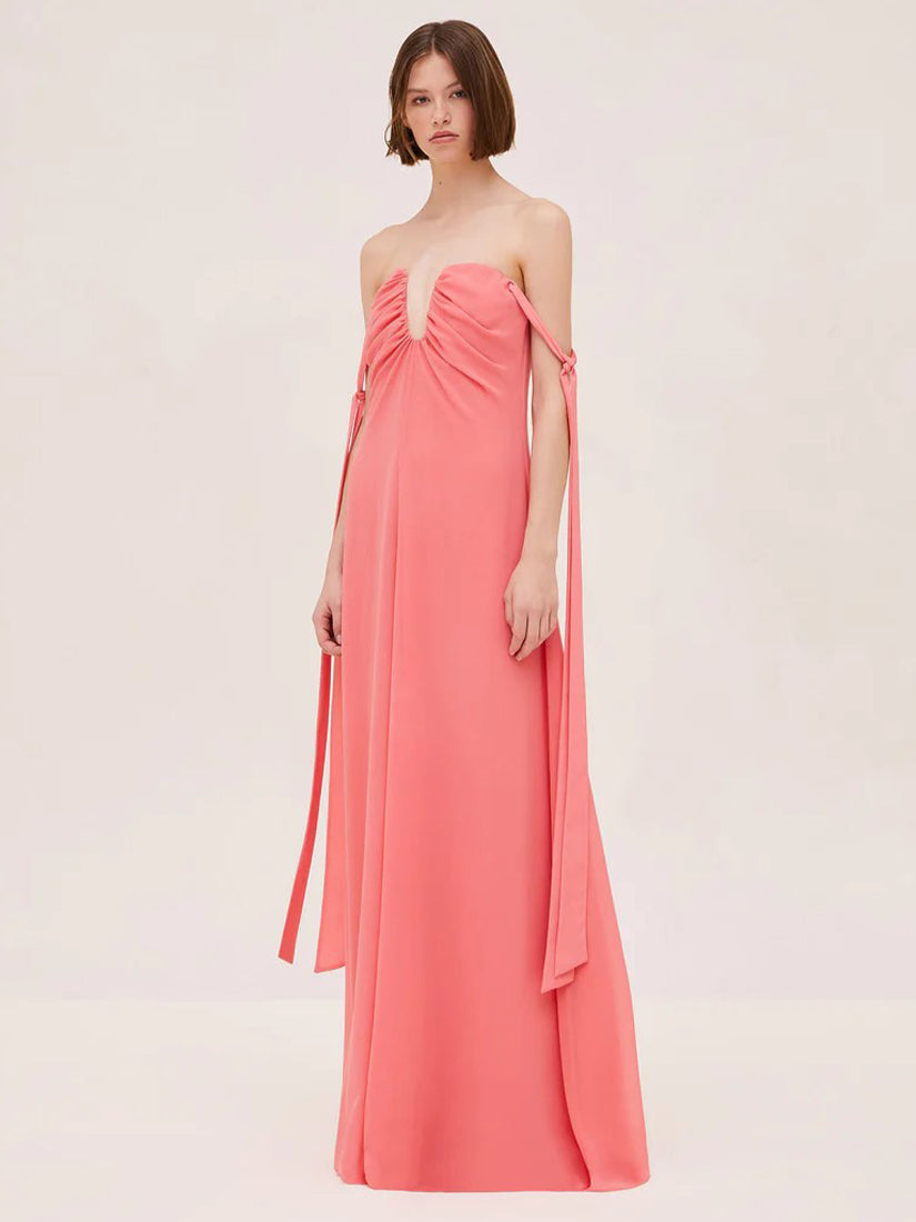 Dali Dress Coral Pink