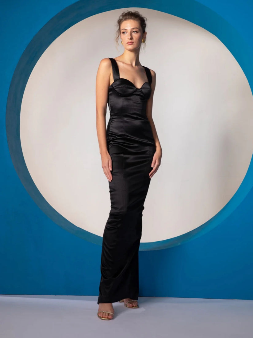 Palmela Dress Black