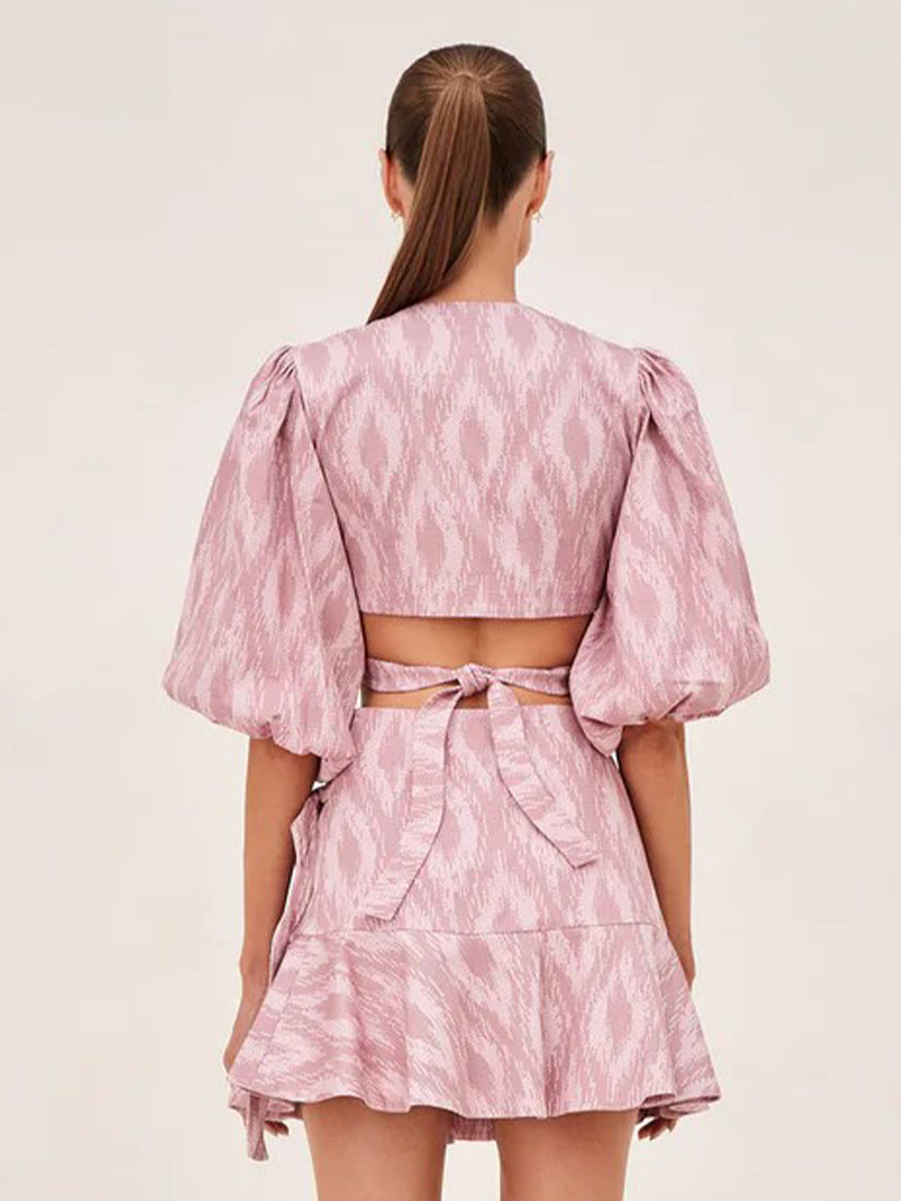 Komosa Skirt Rose Weave