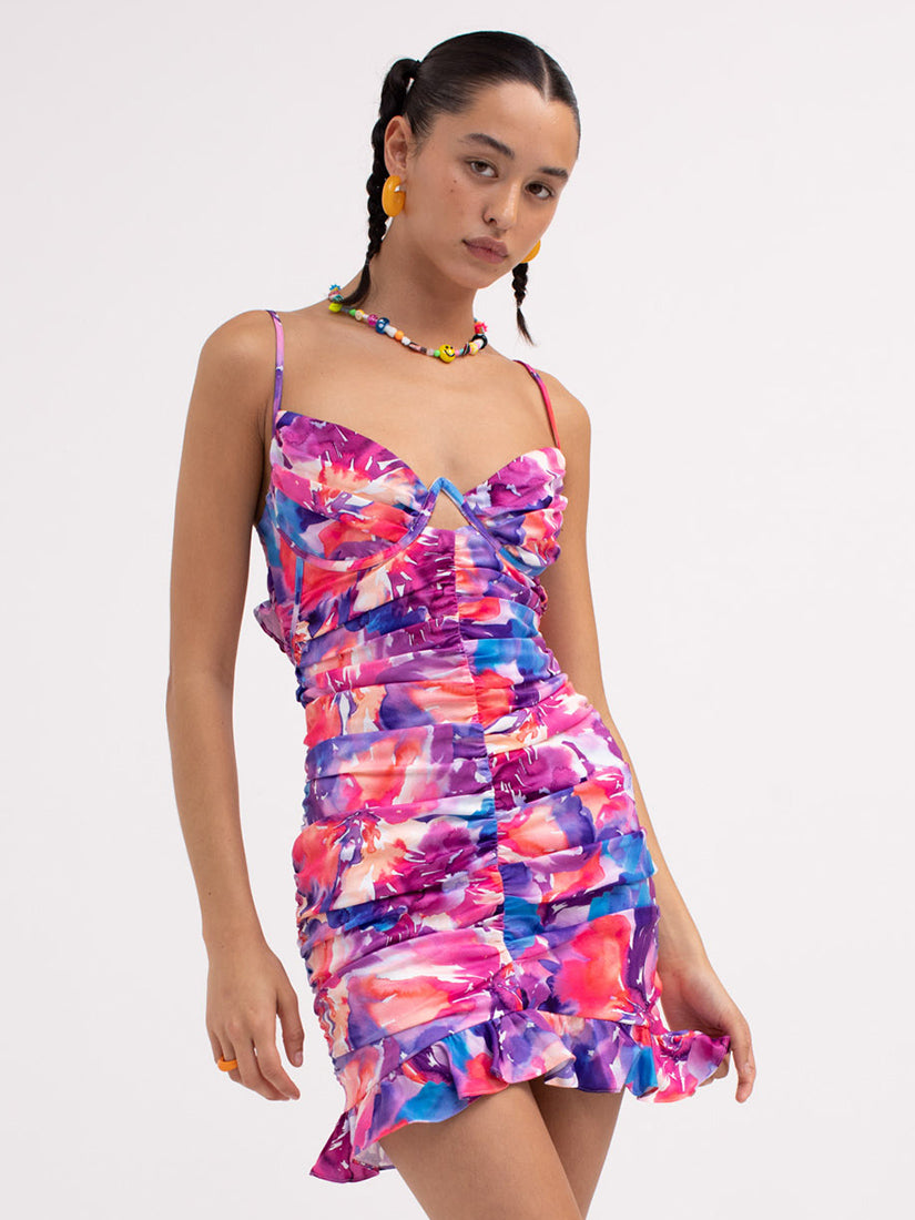 Natasha Mini Dress Purple – Shop Splash