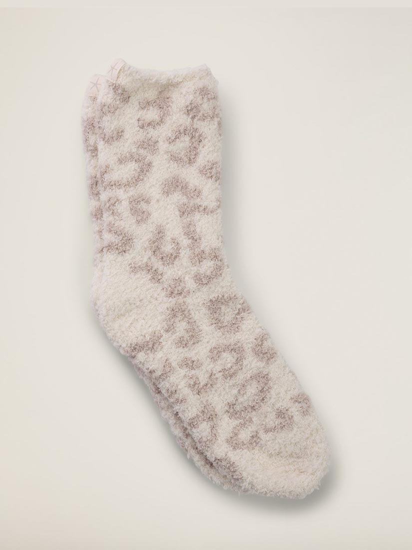 CozyChic Women's Barefoot In The Wild Socks Cream Stone