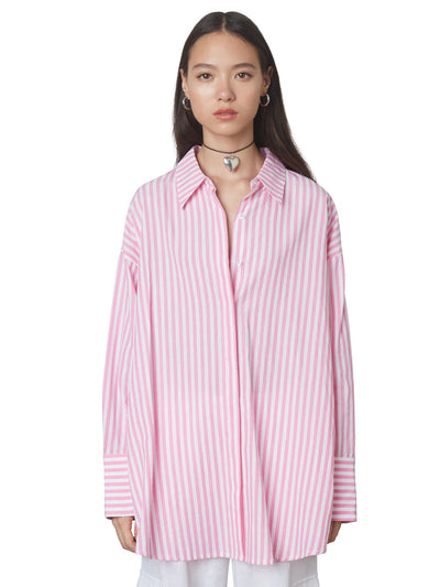 Tony Oversized Shirt Pink